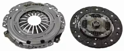 Комплект зчеплення OPEL ASTRA G 1.6-1.6 16V 98- (Вир-во SACHS)