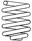 SACHS VW Пружина передняя L=340mm Audi A3,Skoda Octavia II 14.1,6