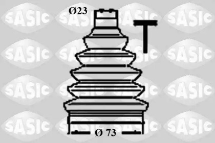 SASIC 1906057 OSгONA PRZEG ZEW FORD FIESTA FIESTA 1.25/1.4TDCI 10/08-10/12
