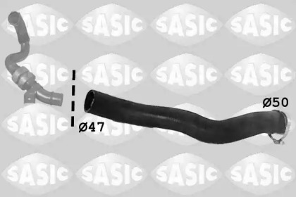 Шланг інтеркулера /TURBINY/ 3334012 DACIA DUSTER LOGAN I SANDERO 1,5DCI 07-