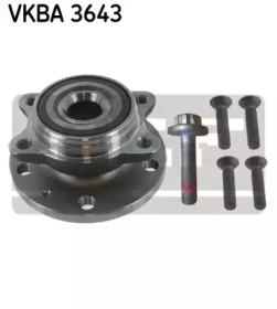 Підшипник ступиці, комплект AUDI/SEAT/SKODA/VW A1/A3/Q3/Toledo/Superb/Golf/Tiguan \F \1,2/3,2L \03>>