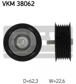 Ролик паразитний MERCEDES C(203/204)/E(211/212)/GL(X164)/M(W164)/S(/W221)/Sprinter \2,5/5,4L \04>>