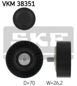 SKF BMW ролик N62 обводний