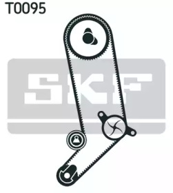 SKF VW к-кт. ГРМ (ренеь + ролик) T4 2,5i 90-