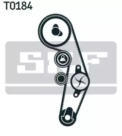 SKF К-кт. ГРМ (рем.+3шт. ролик+ кріплення) 1,9TDI:Passat