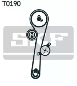 VKMC 06002 SKF - Насос охолоджуючої рідини + комплект зубчатого ремня