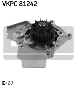 SKF VW помпа води Audi A3/4/5/6/8,Q3/5,Skoda SuperB II,Amarok,Golf VI,Passat,Sharan,Tiguan 2.0TSI/TFSI 04-