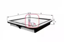 S 3615 A SOFIMA Фільтр повітря
