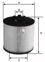 S 5063 PE SOFIMA Фільтр оливи