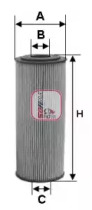 S 5154 PE SOFIMA Фільтр оливи