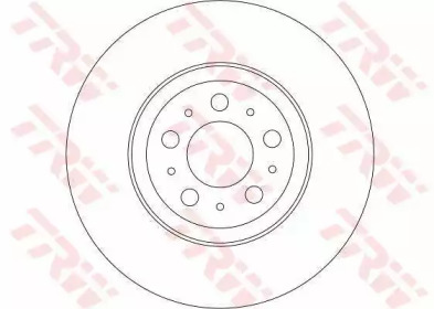 Диск гальмівний (1 шт.) VOLVO XC90/S60 \F D=316mm \00-10