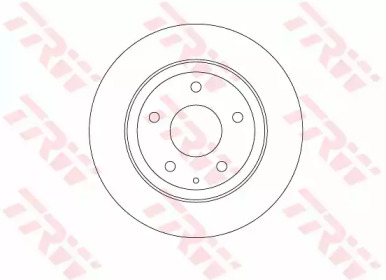 Диск гальмівний (1 шт.) MAZDA 6 \R D=278mm \12>>
