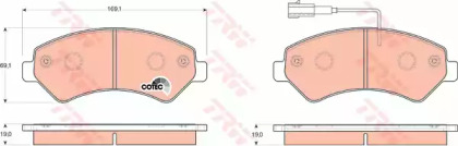 a_Гальмівні колодки дискові PEUGEOT/CITROEN/FIAT Boxer/Jumper/Ducato \06>>