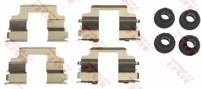 a_Монтажний комплект гальмівних колодок LAND ROVER Range Rover(L320,L322,L405) \R \09>>
