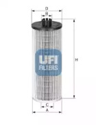 Фільтр масляний BMW X1 1.6-2.8 15-, MINI COOPER 1.5-2.0 13- (вир-во UFI)