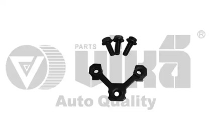 retaining plate with hex collared bolt