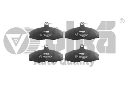 1 set of brake pads for disk brake. front.with bol