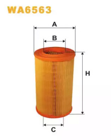 Фільтр повітряний WA6563/304/1 (вир-во WIX-FILTERS)