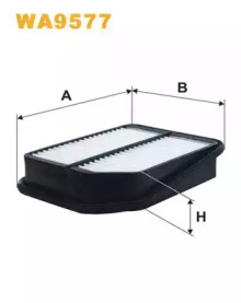 Фільтр повітряний SUZUKI GRAND VITARA 05- (вир-во WIX-FILTERS)