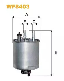 Фільтр палив. PP988/WF8403 (вир-во WIX-FILTERS)