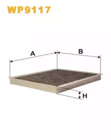 Фільтр повітря (салону)
