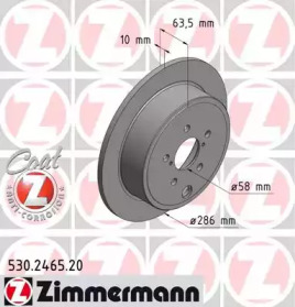 Диск гальмівний Coat Z